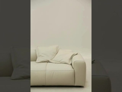 contemporary upholostery geniune leather sofa